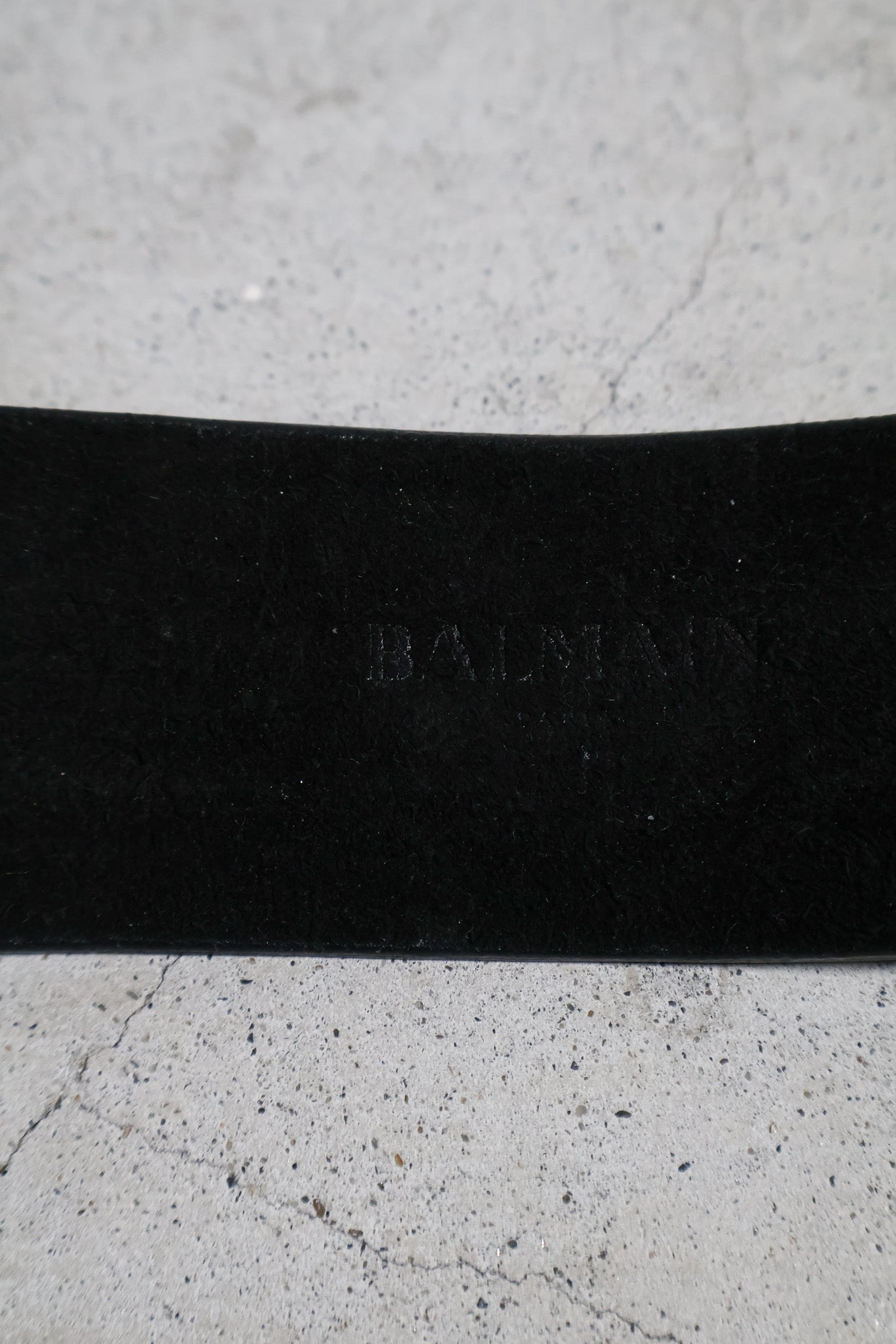 Balmain SS12 Emblem Belt