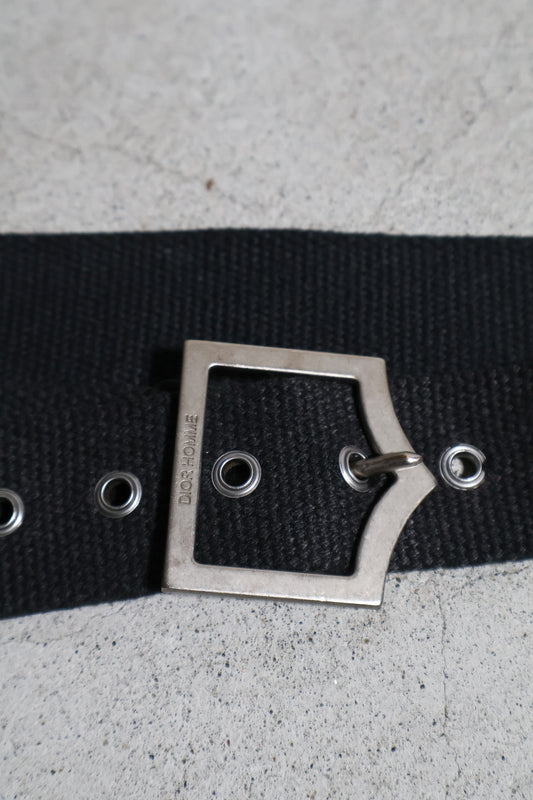 Dior Homme SS05 Canvas D Point Belt