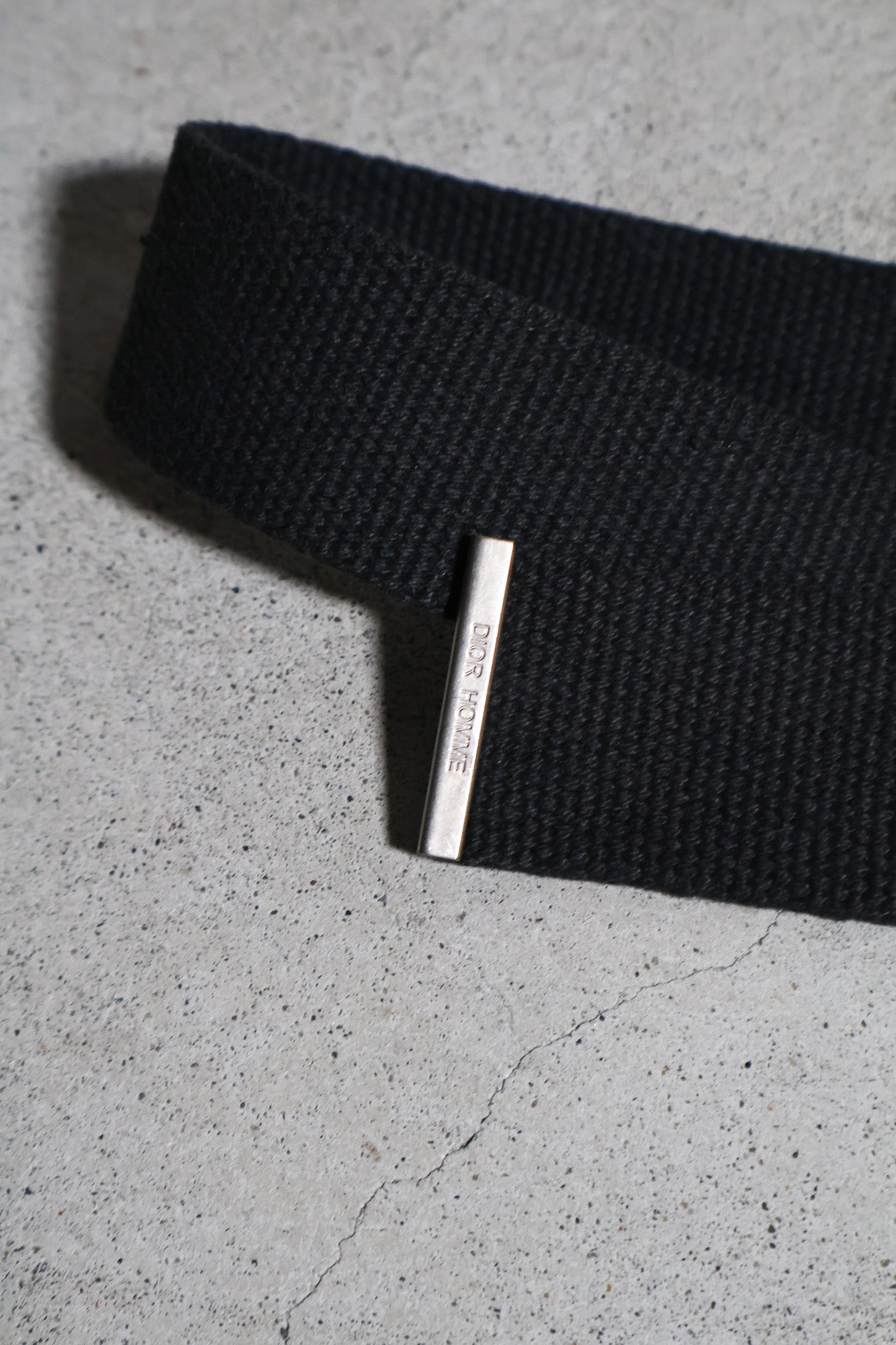 Dior Homme SS05 Canvas D Point Belt