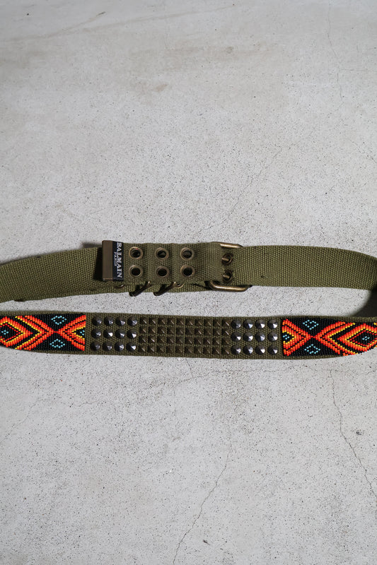 Balmain SS10 Studded Single Wrap Tribal Belt