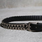 Balmain AW09 Campaign Cuban Chain Belt