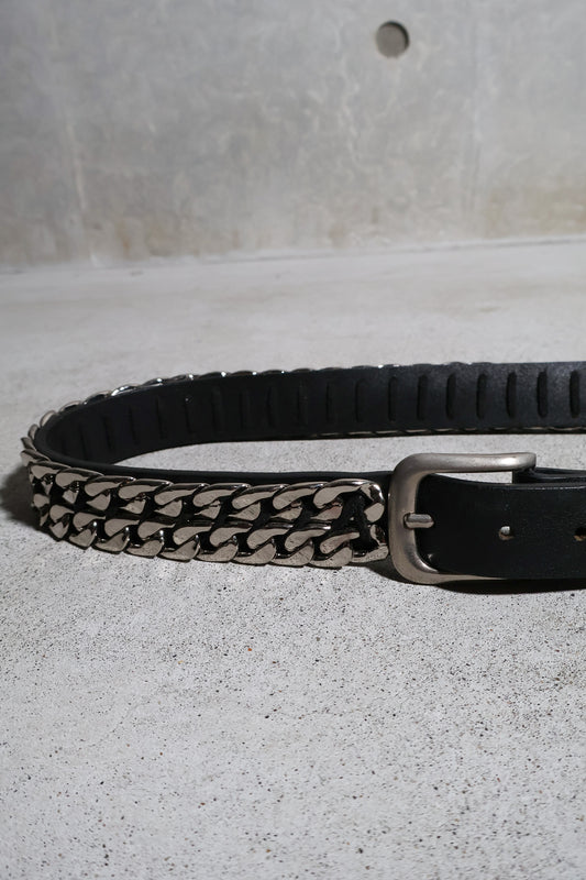 Balmain AW09 Campaign Cuban Chain Belt