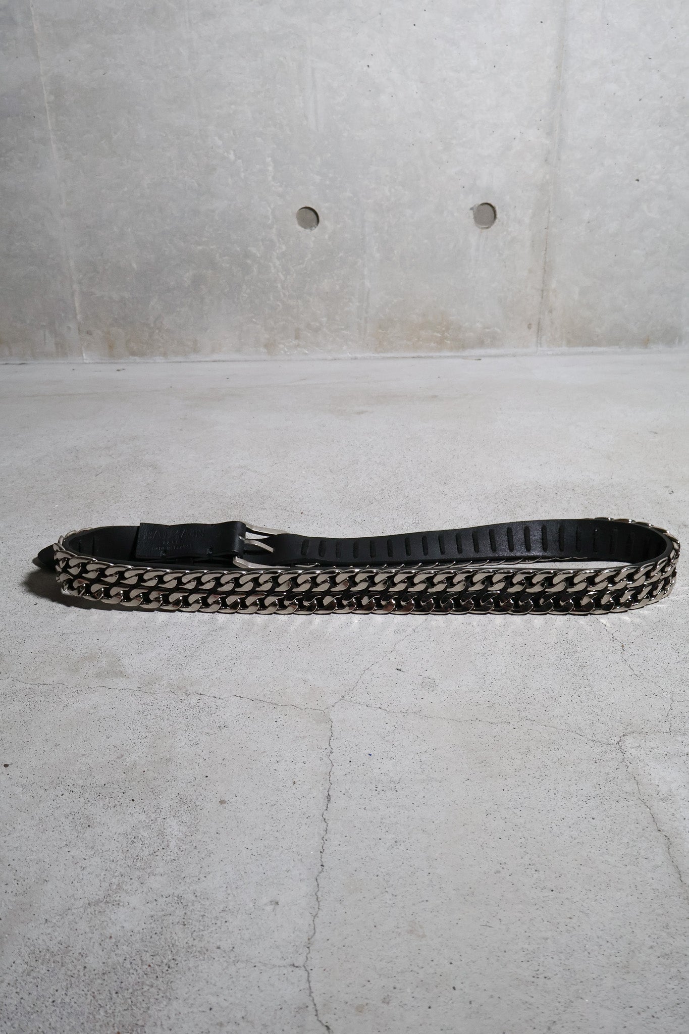 Balmain AW09 Campaign Cuban Chain Belt