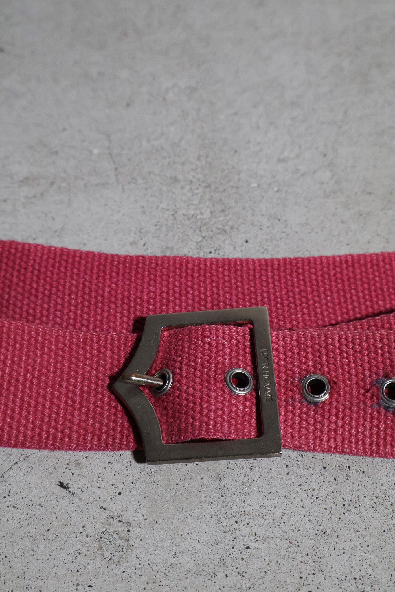 Dior Homme SS05 Pink Canvas D-Point