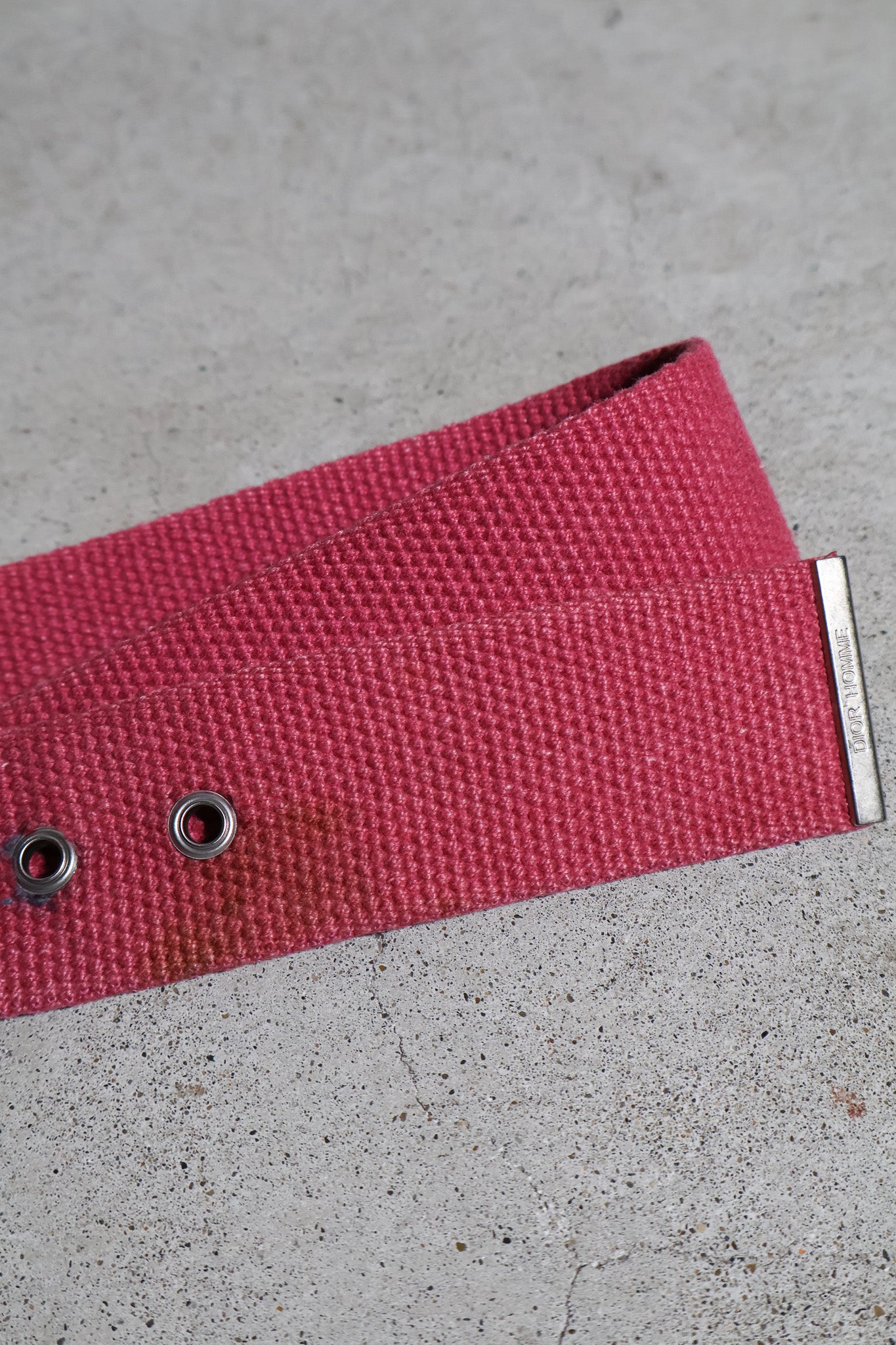 Dior Homme SS05 Pink Canvas D-Point
