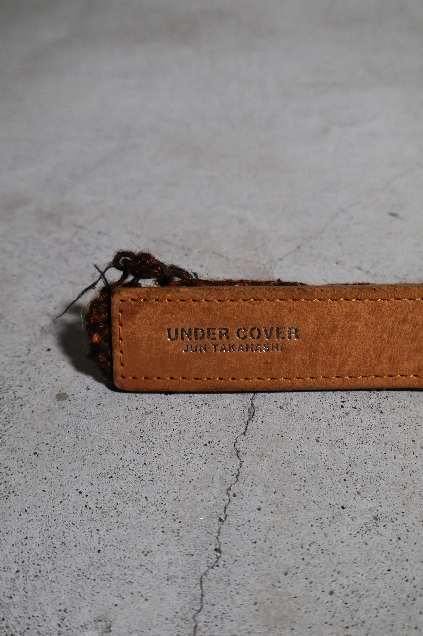 Undercover AW02 Yarn Belt