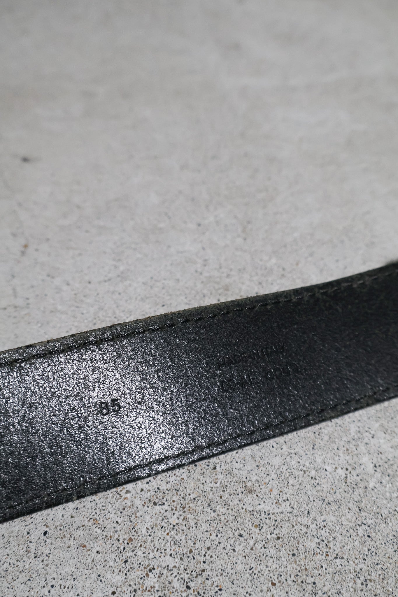 Dior Homme SS05 D-Point Belt