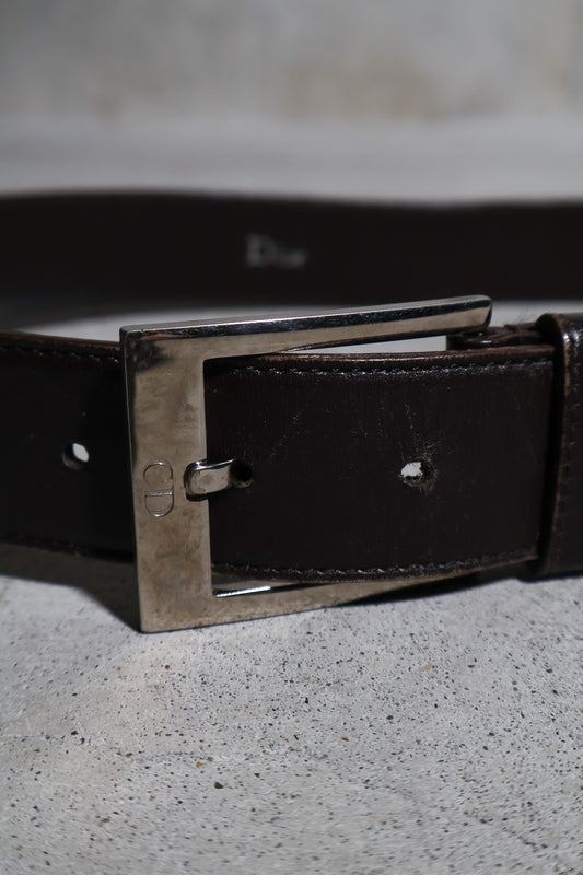 Dior Homme AW06 Brown Leather Belt
