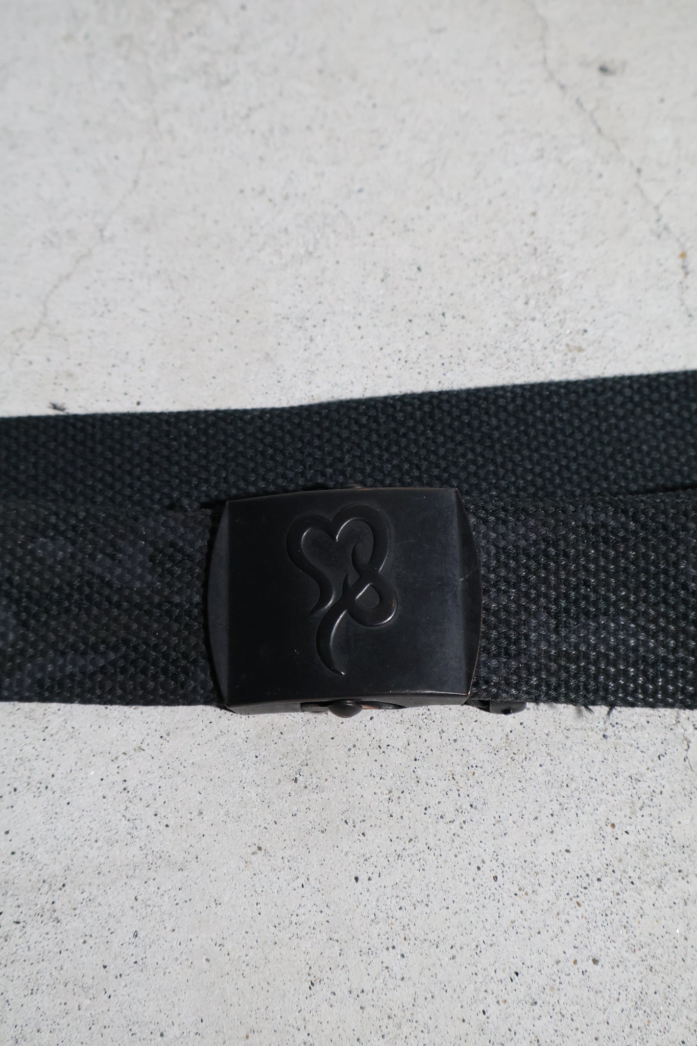 Number (N)ine AW04 Canvas Tribal Hearts Belt