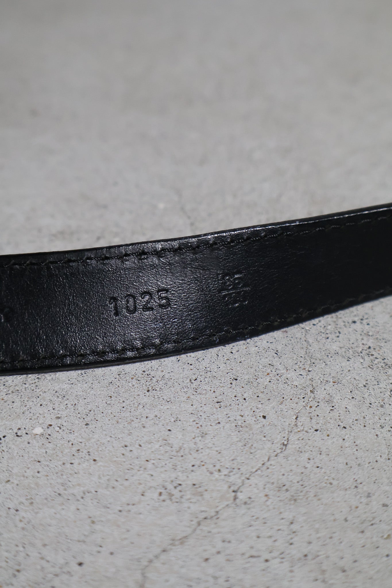 Dior Homme SS06 Striped Skinny Belt