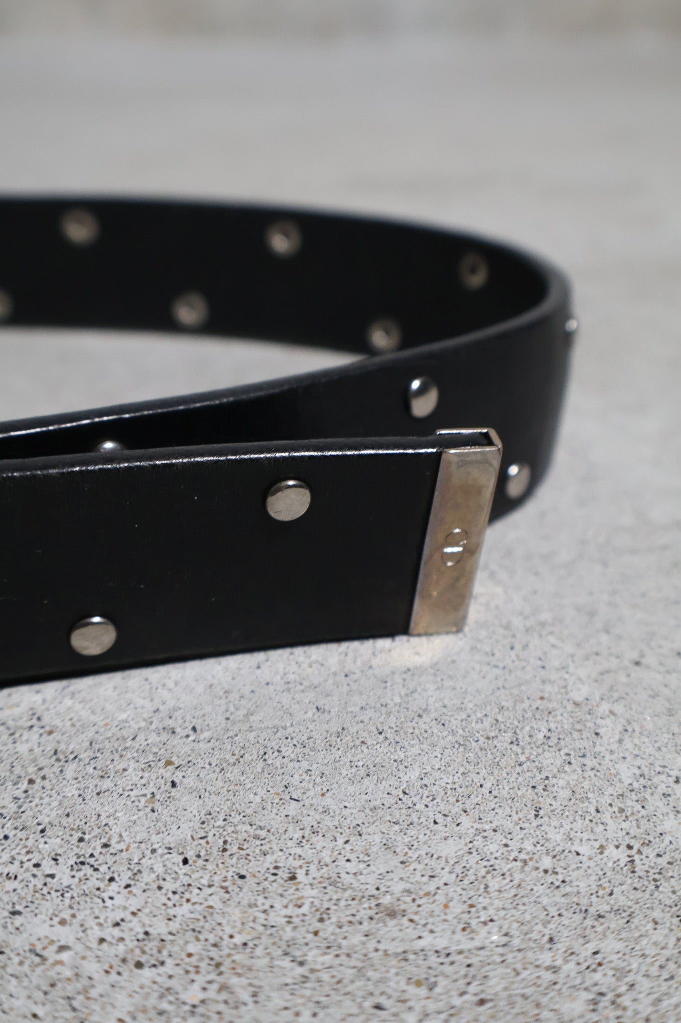Dior Homme SS04 Strip Runway Studded Belt