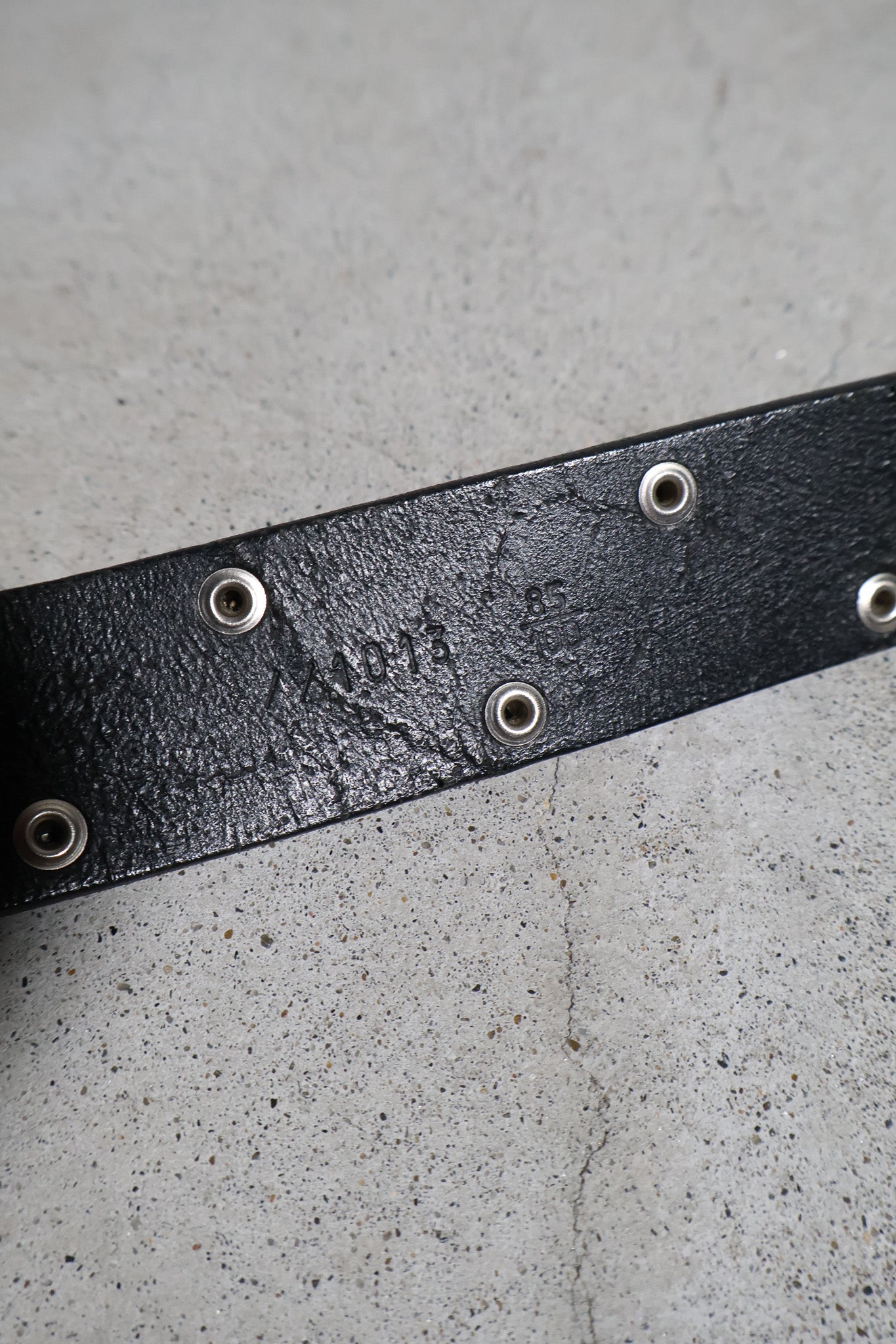 Dior Homme SS04 Strip Runway Studded Belt