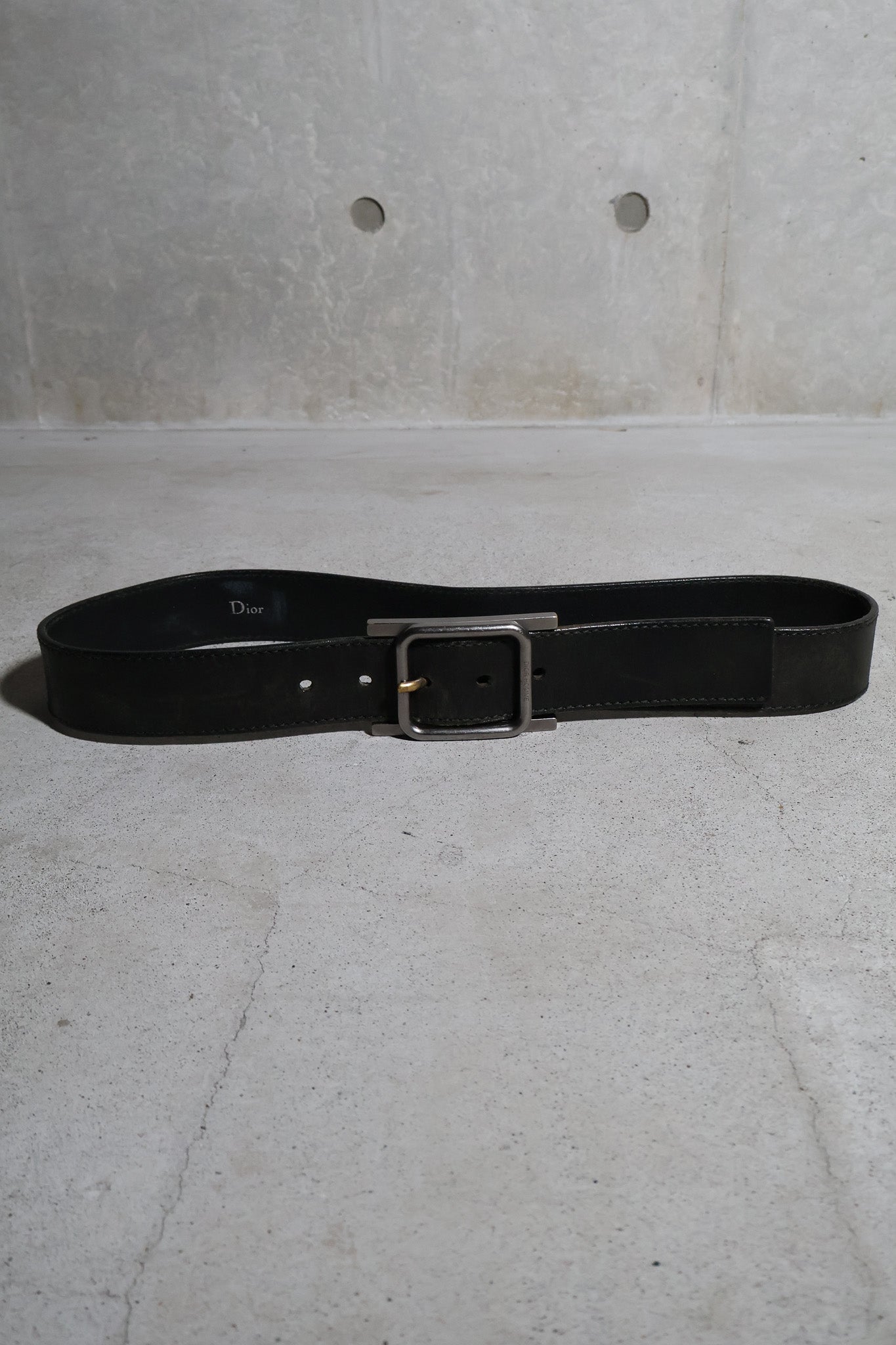 Dior Homme AW05 H Buckle Belt