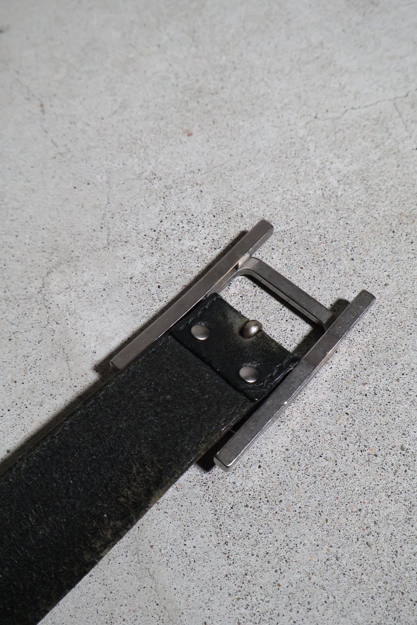 Dior Homme AW05 H Buckle Belt