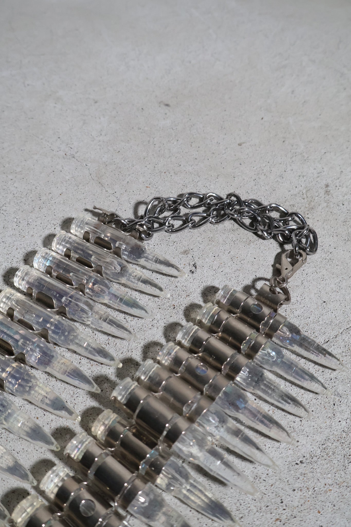 Undercover AW01 D.A.V.F. Crystal Bullet Belt