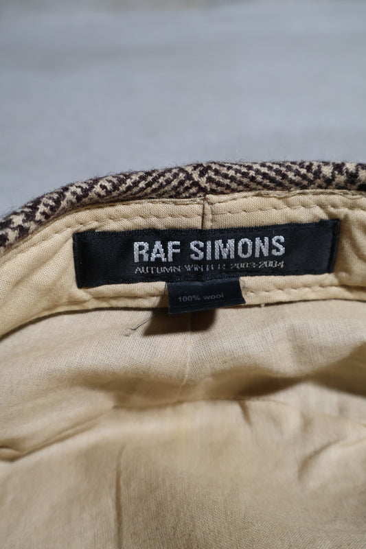 Raf Simons AW03 Runway Newspaper Hat
