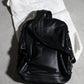 Balmain Button Studded Leather Backpack
