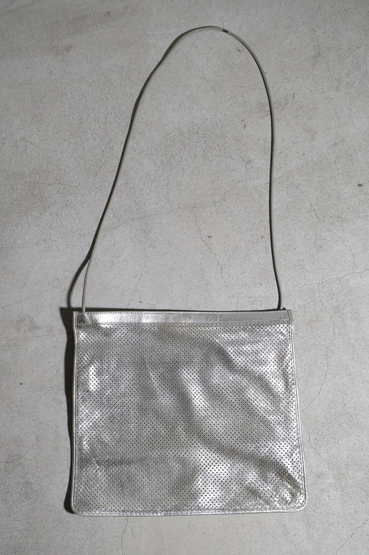 Dior Homme SS07 Perforated Silver Bag