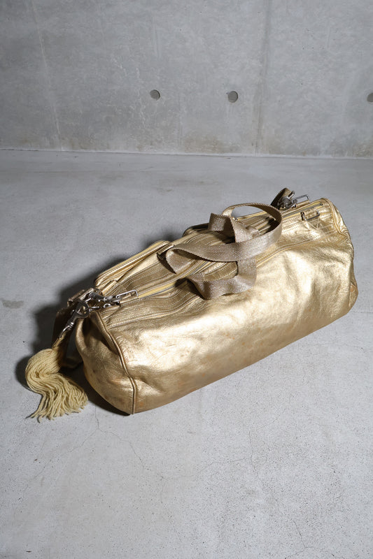 Dior Homme SS07 Gold Deville Duffle Bag