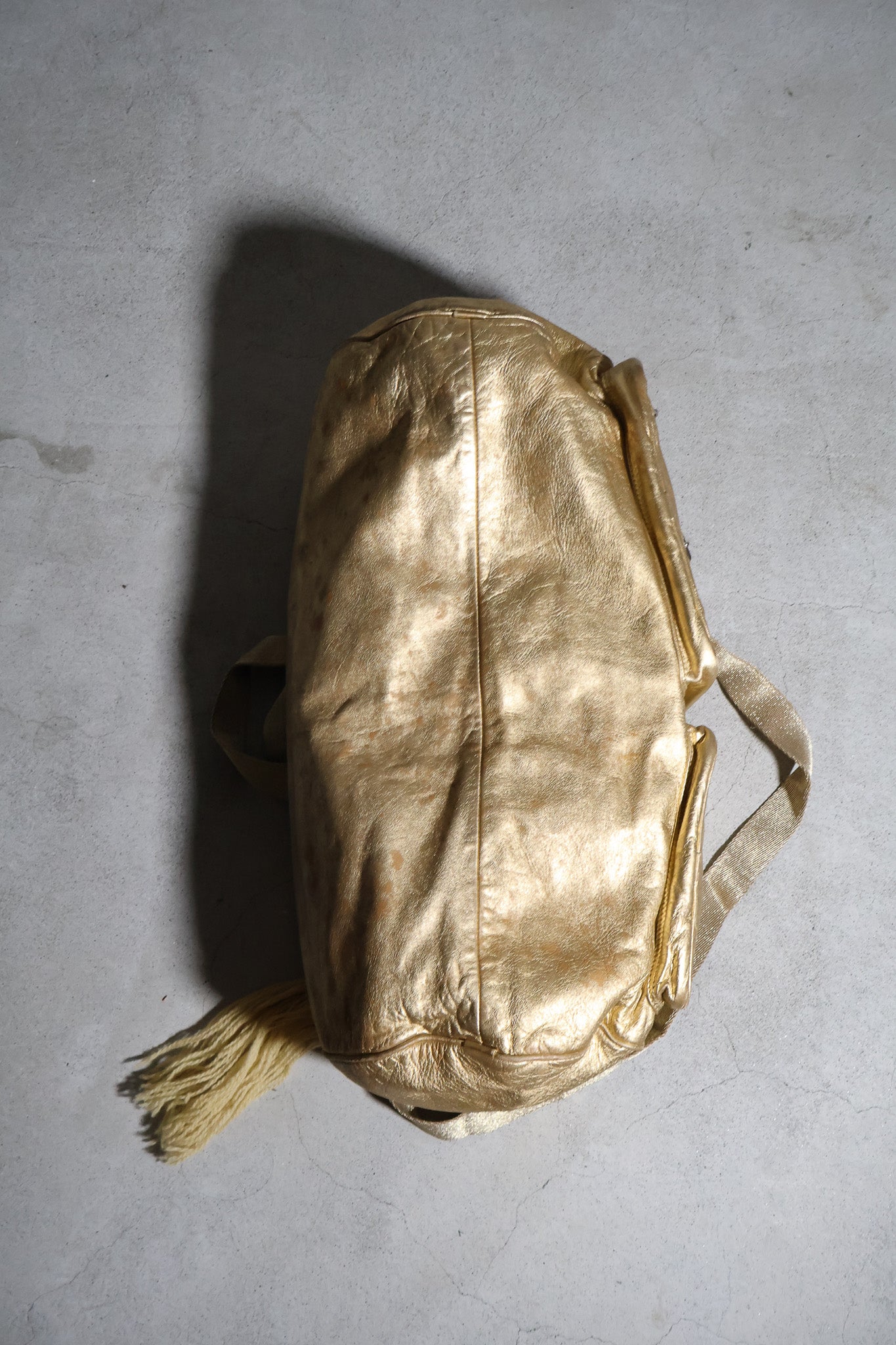 Dior Homme SS07 Gold Deville Duffle Bag