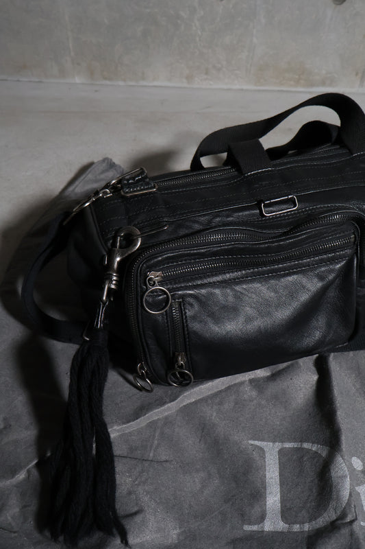 Dior Homme AW06 Black Deville Duffle Bag