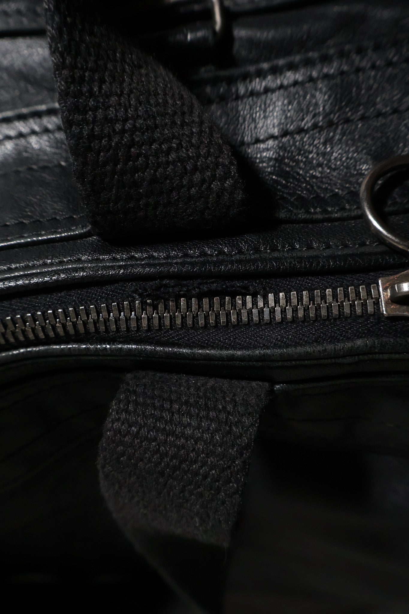Dior Homme AW06 Black Deville Duffle Bag
