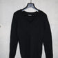 Balmain V-Neck Chunky Knit Sweater