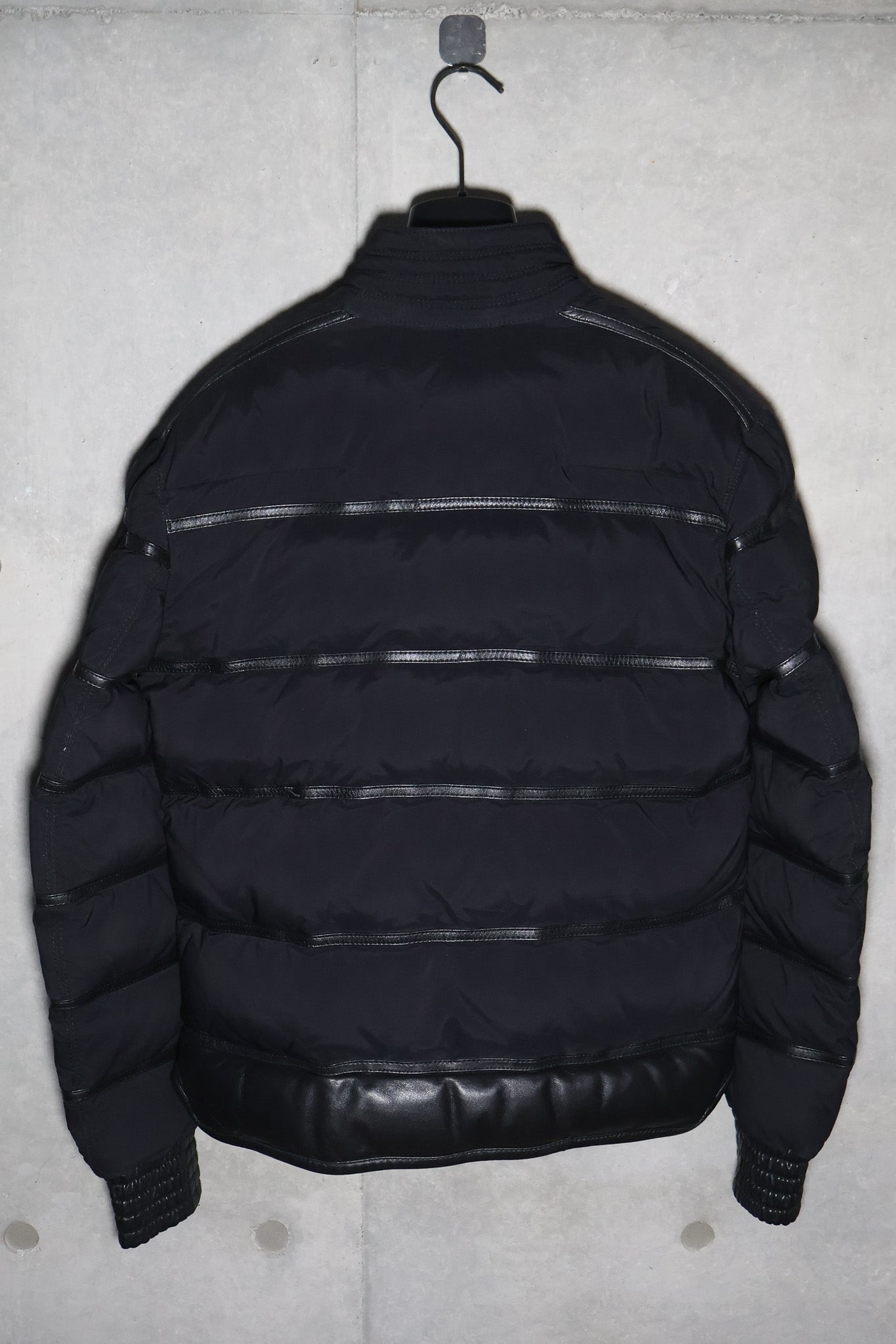 Dior Homme AW04 VOTC Leather Trimmed Down Jacket