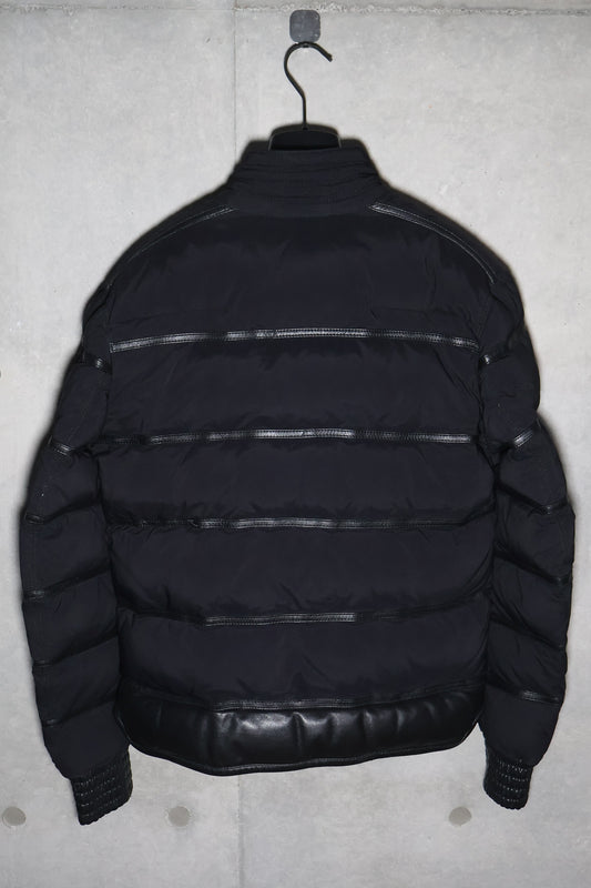 Dior Homme AW04 VOTC Leather Trimmed Down Jacket