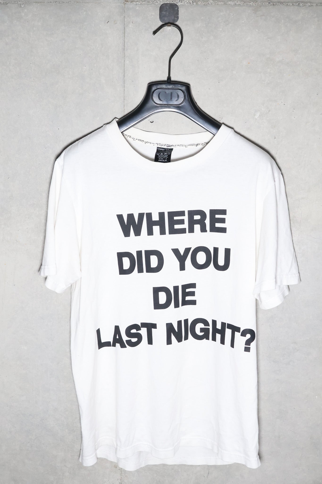 Number (N)ine SS09 Poem Tee