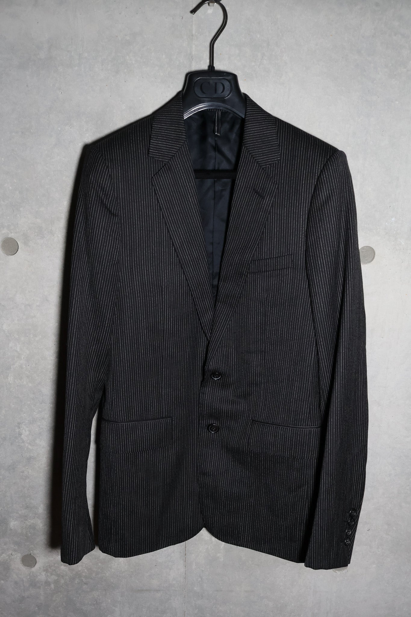 Dior Homme AW06 Runway Pinstripe Suit Set