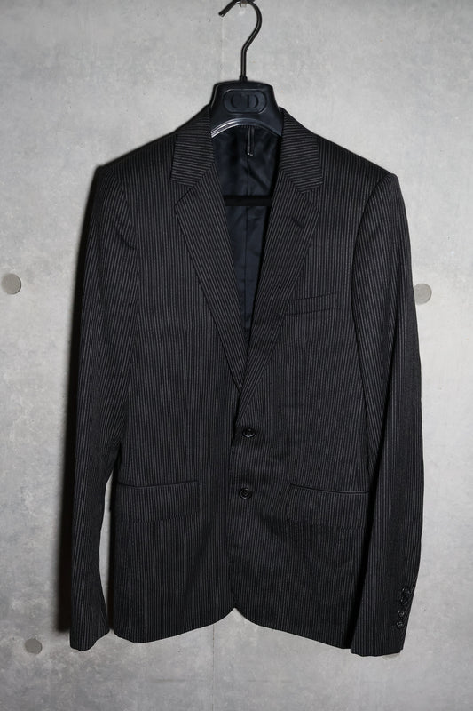 Dior Homme AW06 Runway Pinstripe Suit Set