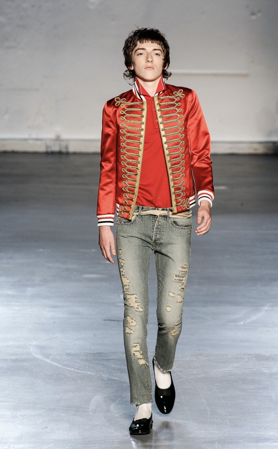 Dior Homme SS06 Runway Crash Denim