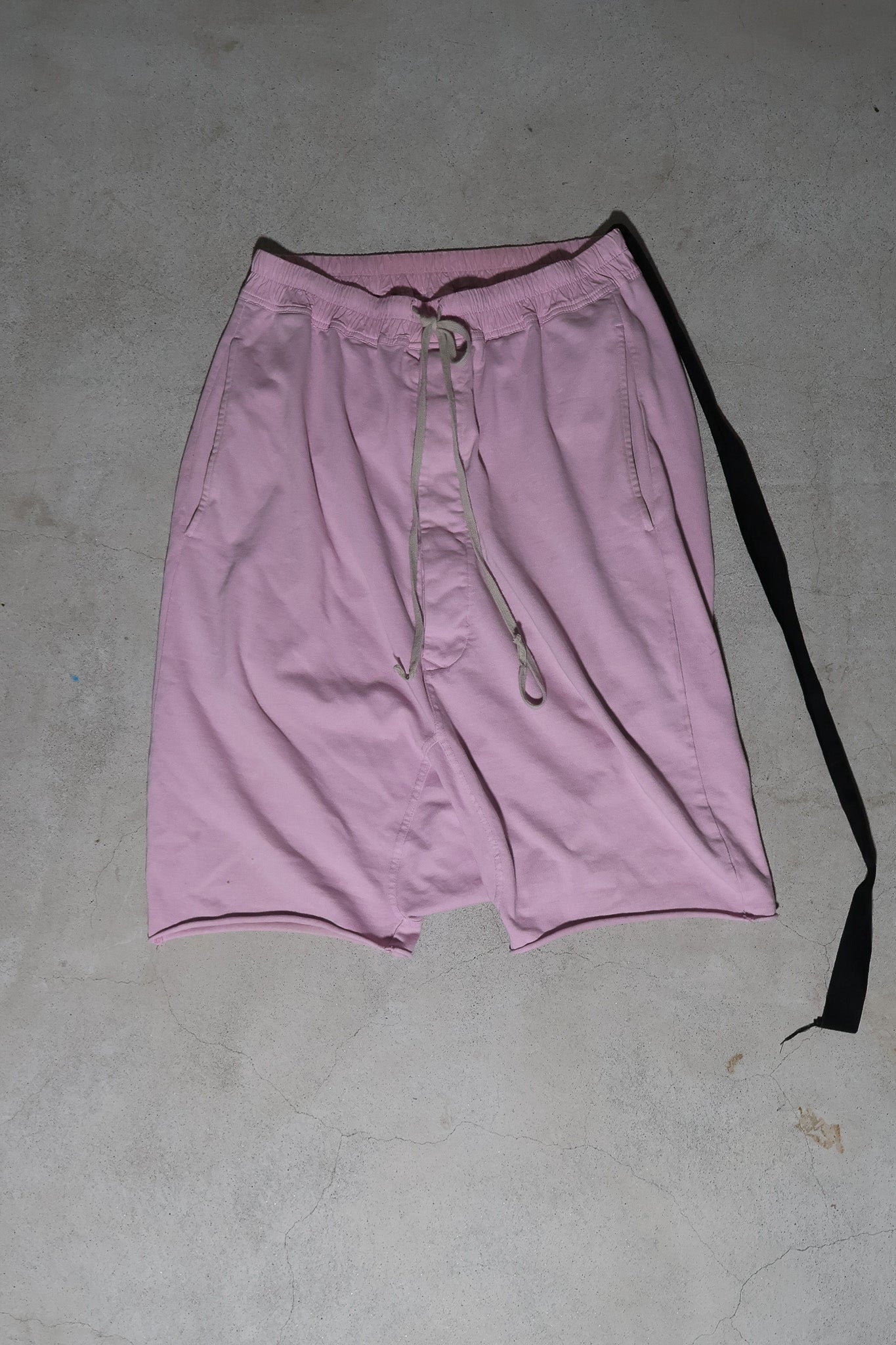 Rick Owens Dirty Pink Pod Shorts