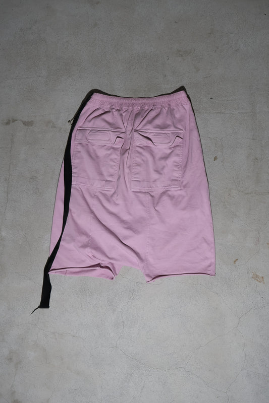 Rick Owens Dirty Pink Pod Shorts