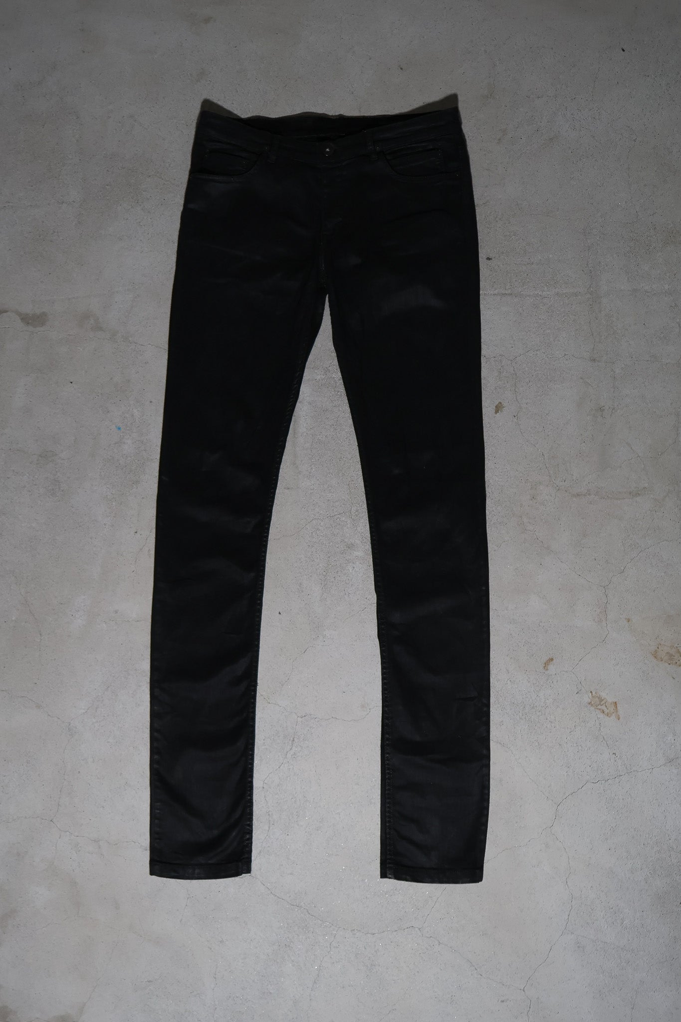 Rick Owens SS12 Black Wax Detroit Denim