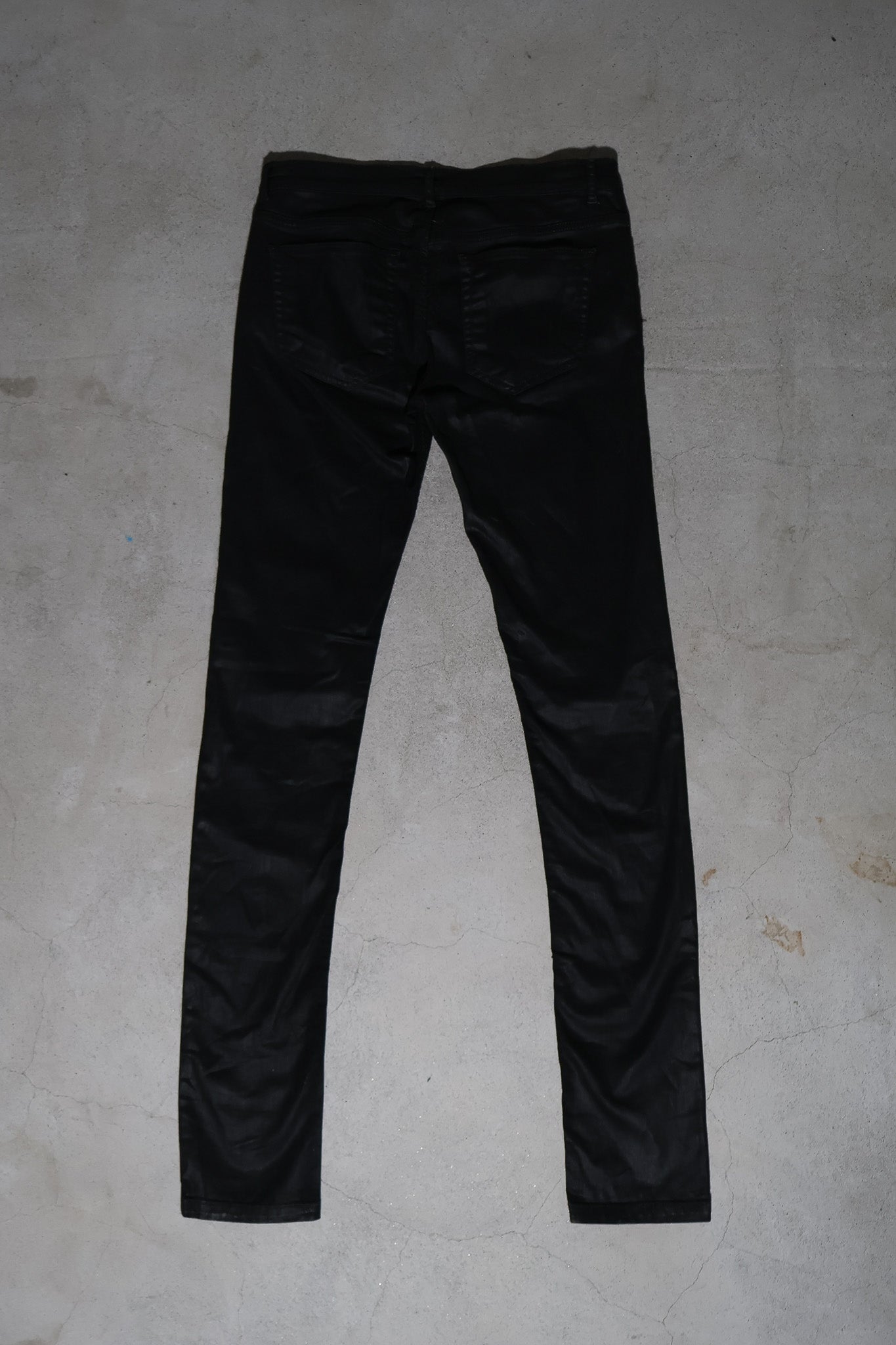 Rick Owens SS12 Black Wax Detroit Denim