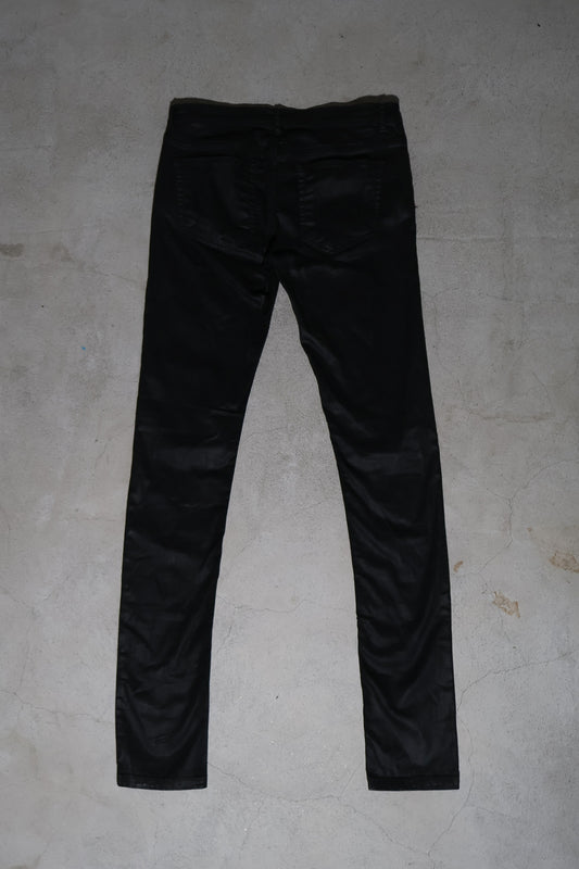 Rick Owens SS12 Black Wax Detroit Denim