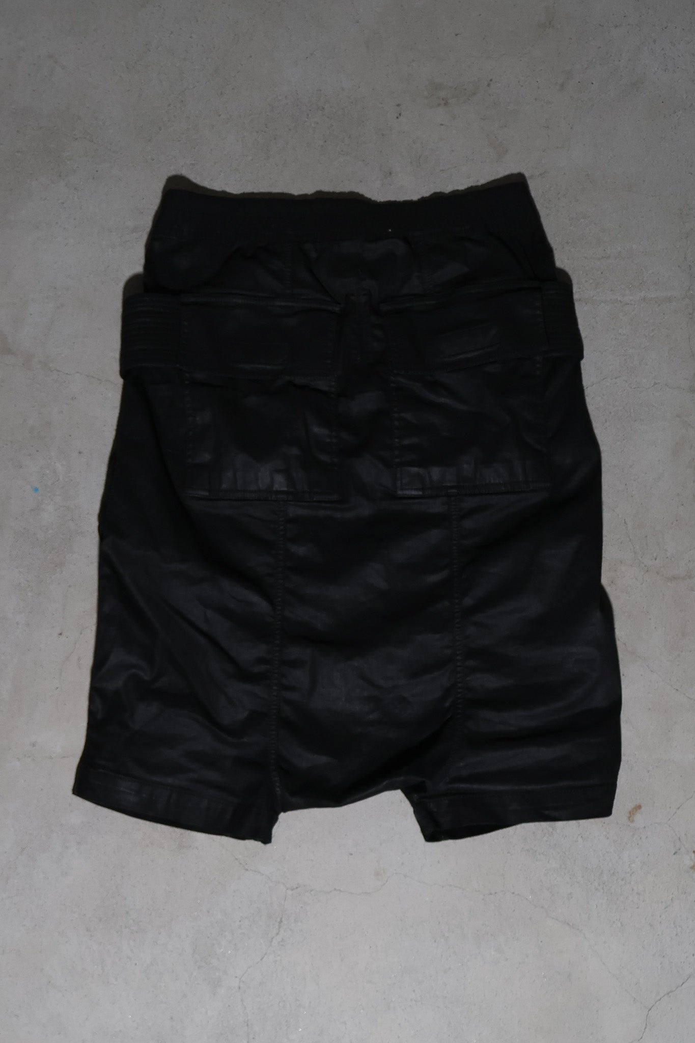 Rick Owens SS19 Waxed Creatch Cargo