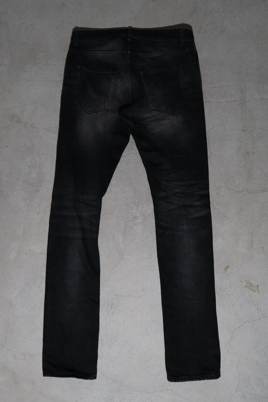 Saint Laurent Paris SS18 D01 Faded Denim