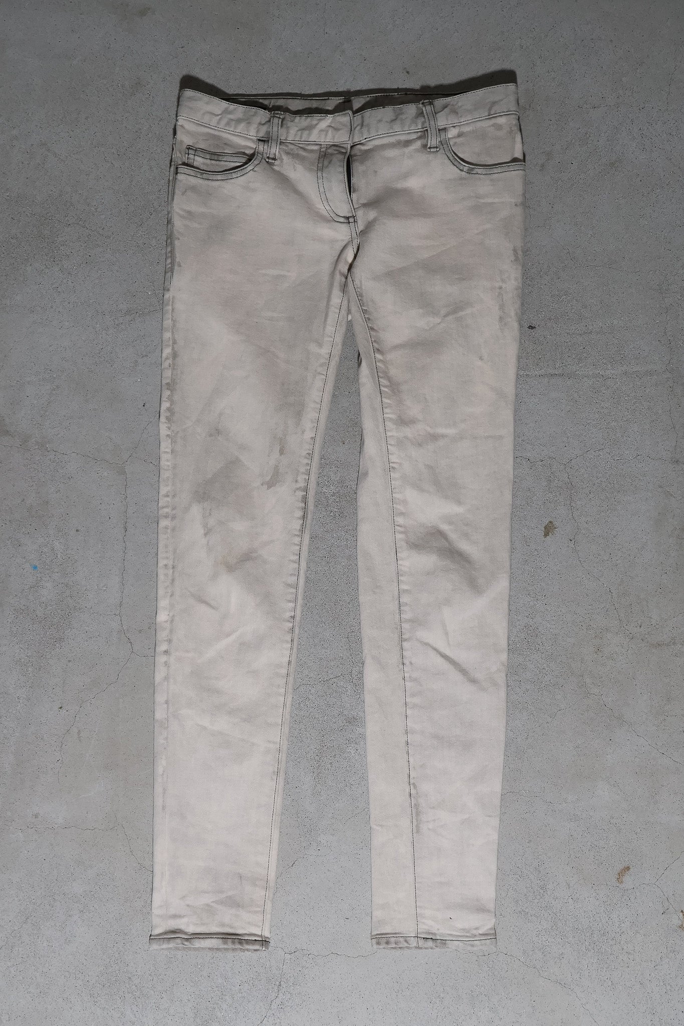 Balmain SS13 Sample Acid Wash Denim