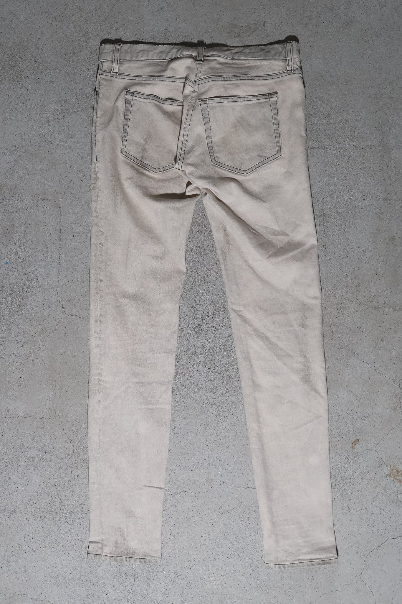 Balmain SS13 Sample Acid Wash Denim