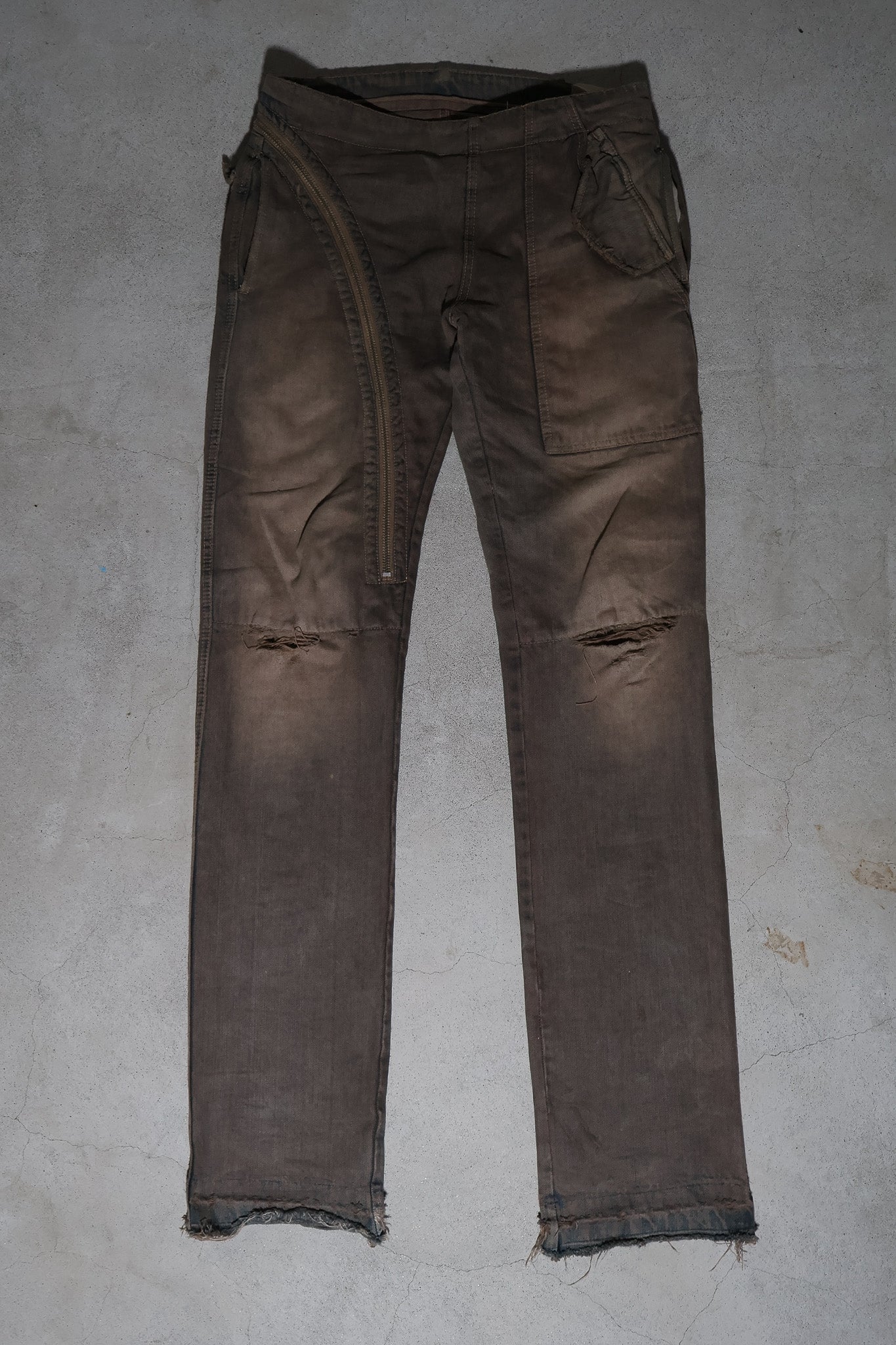 Rick Owens FW06 Double Layer Aircut Denim
