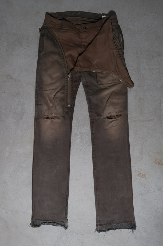 Rick Owens FW06 Double Layer Aircut Denim