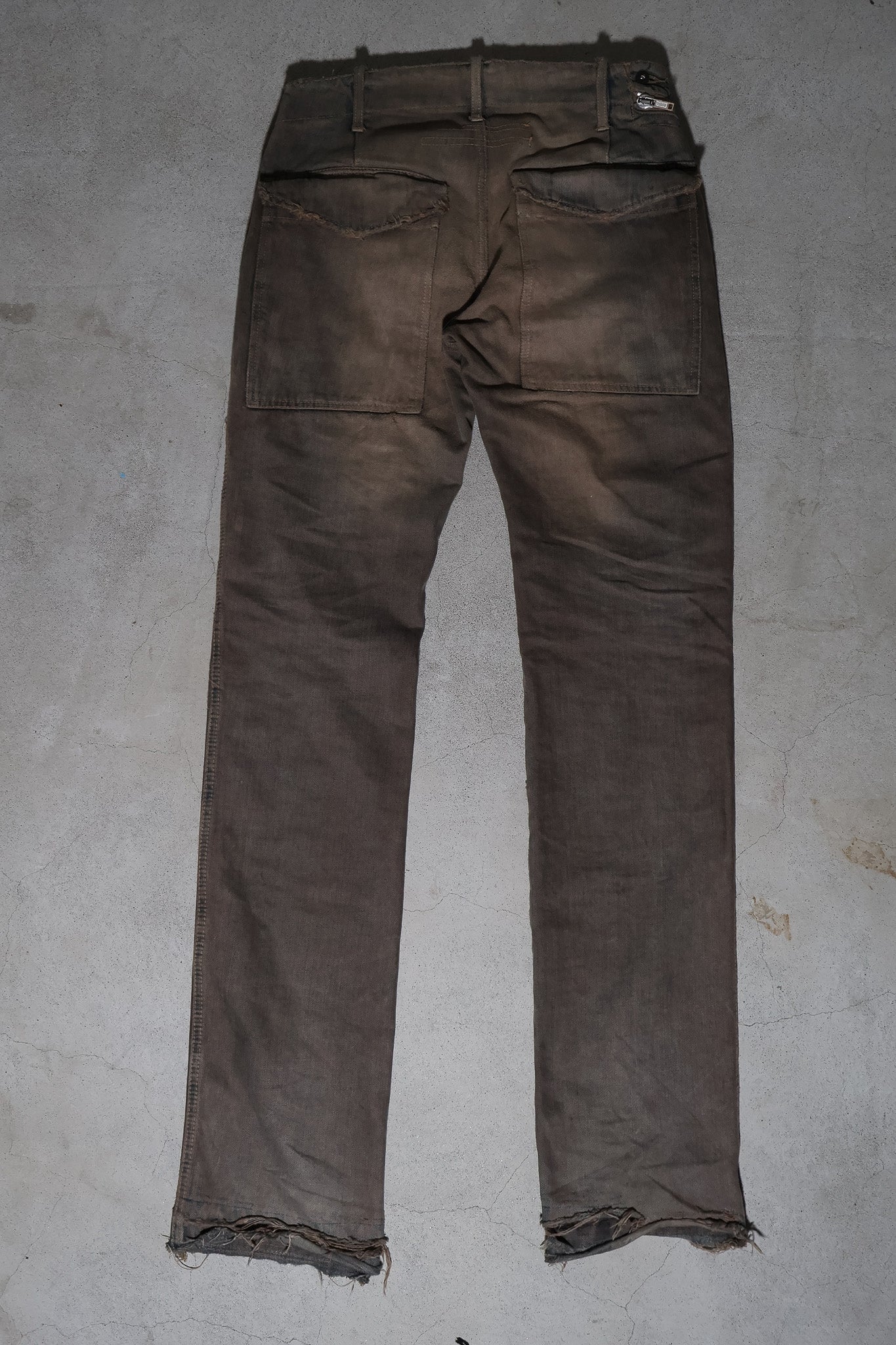 Rick Owens FW06 Double Layer Aircut Denim