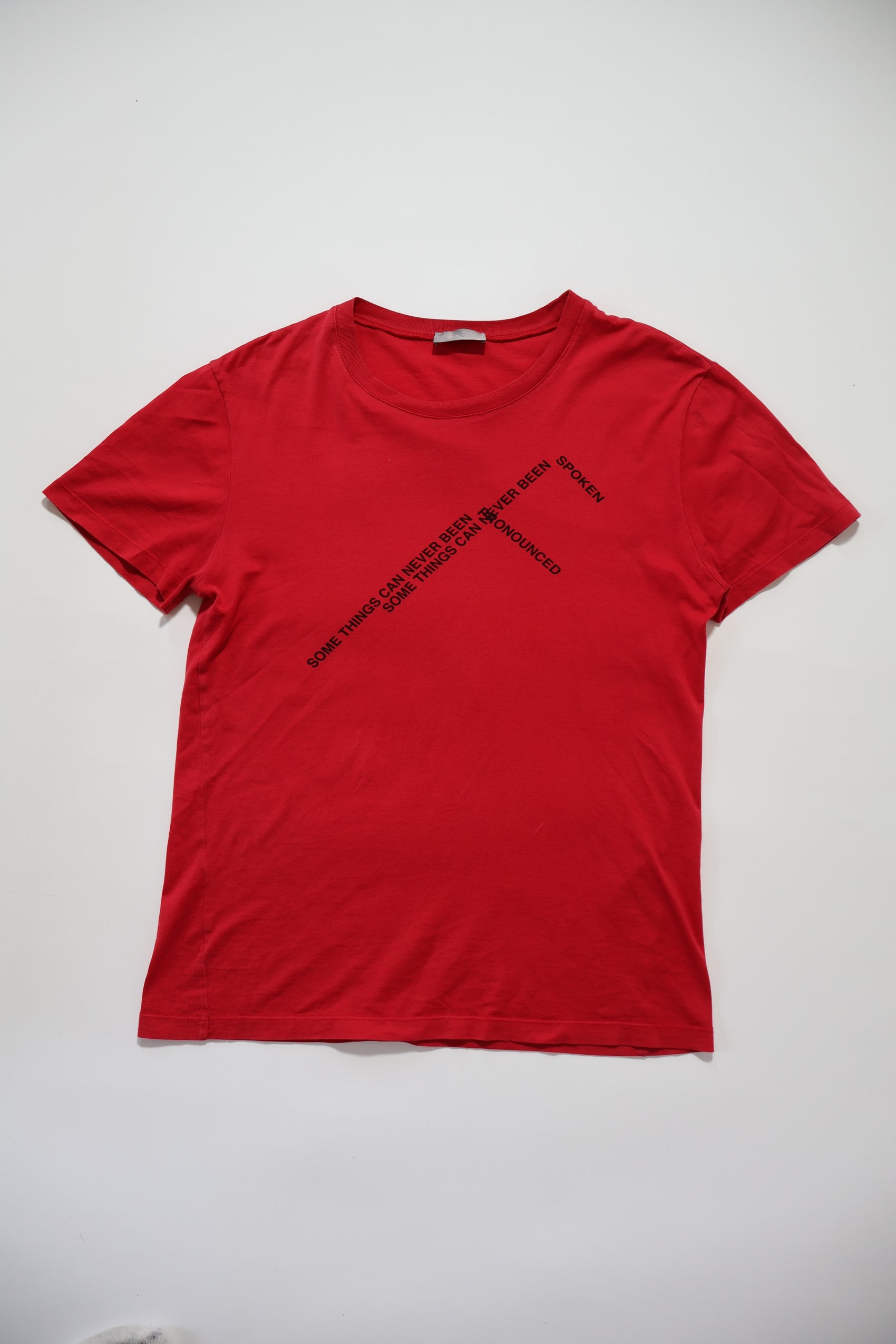 Dior Homme SS06 Some Things Can Never Shirt