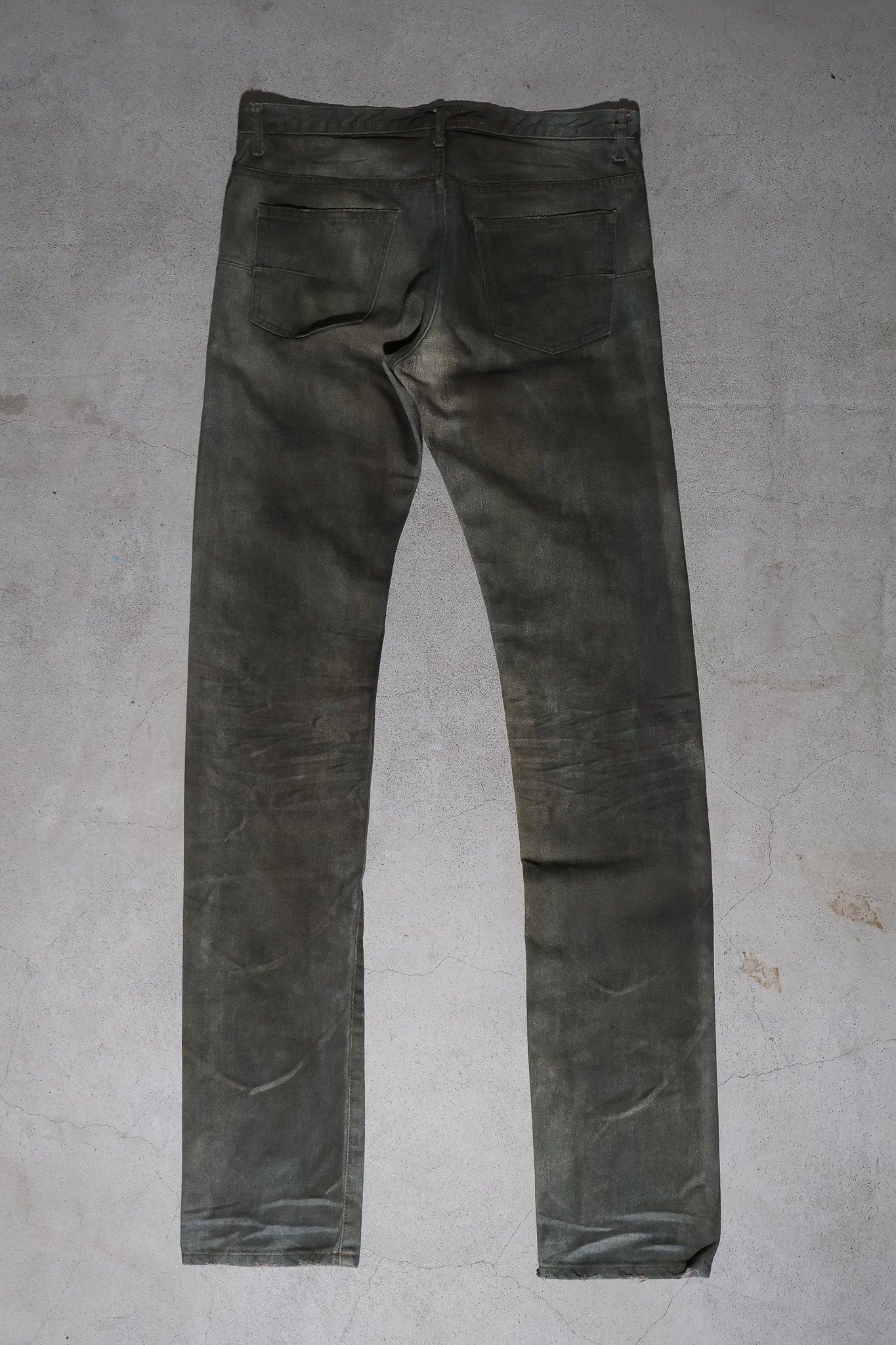 Dior Homme SS04 Dirty Bleu Claire Denim