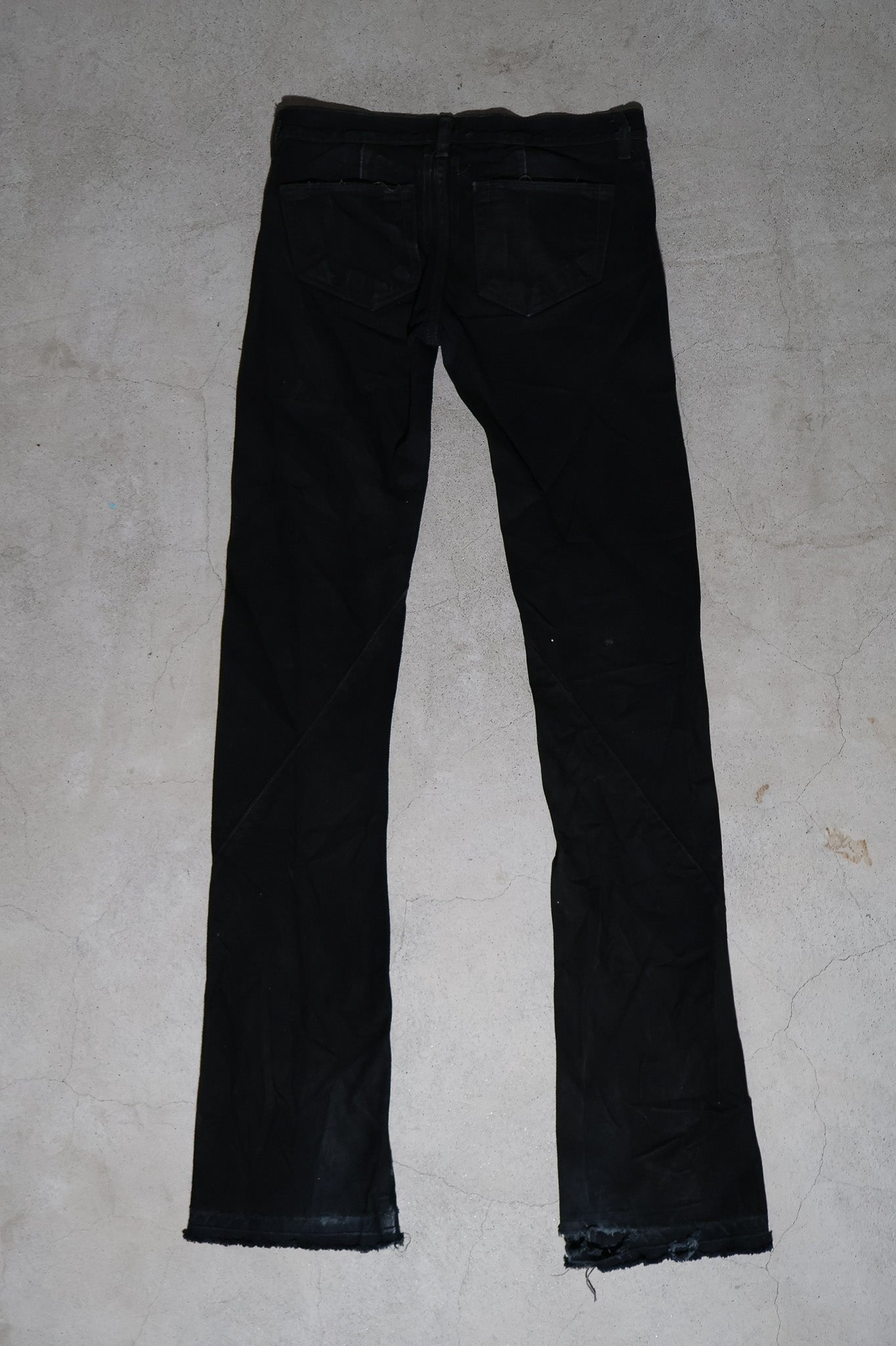 Rick Owens FW09 Crust Waxed Spiral Cut Denim