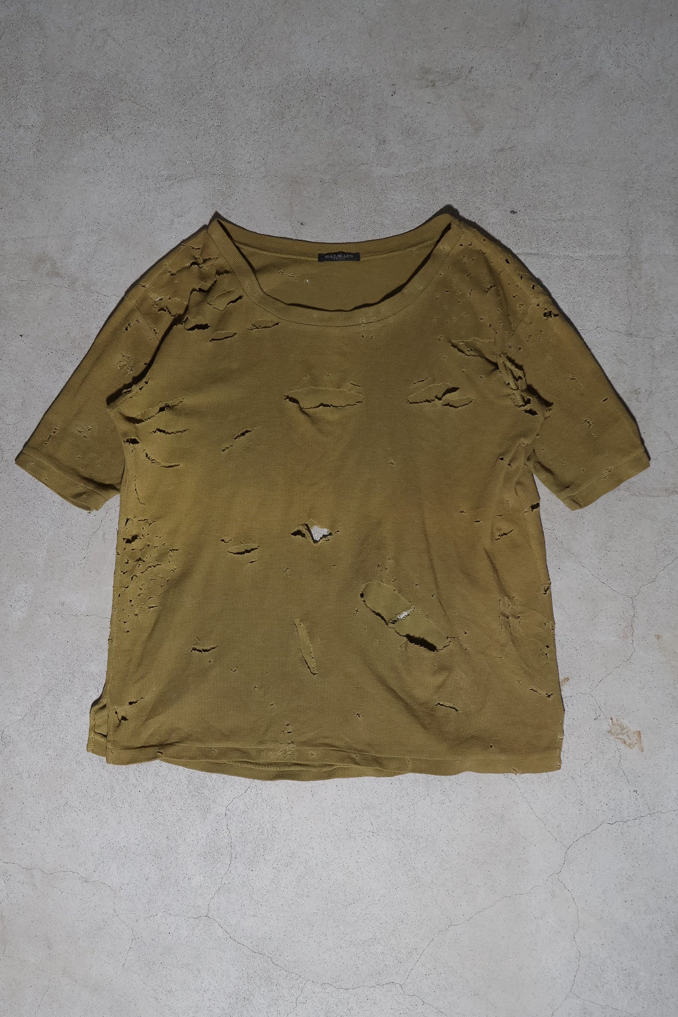 Balmain SS10 Distressed Shirt