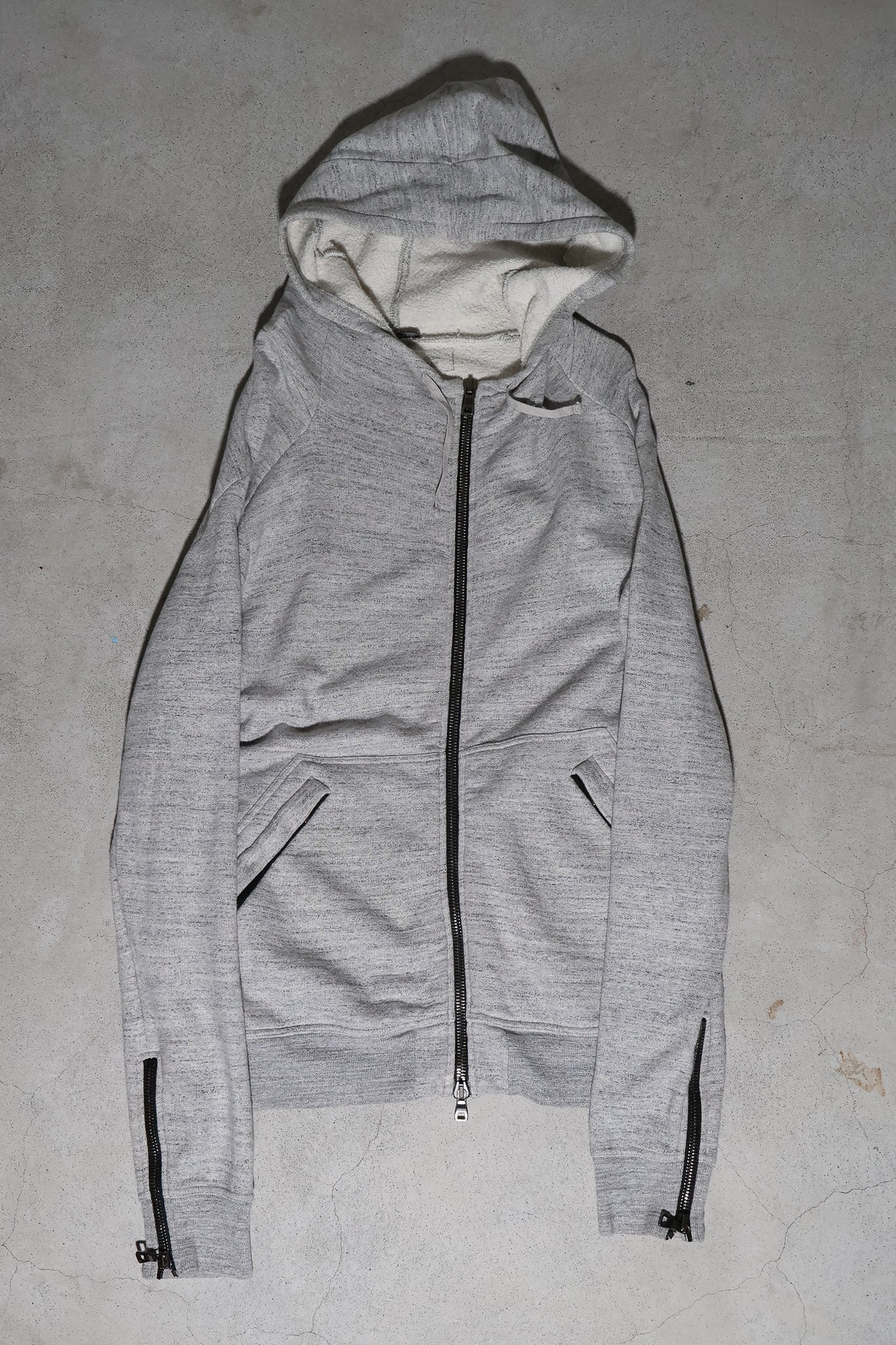 Balmain AW12 Mask Zip Up Hoodie